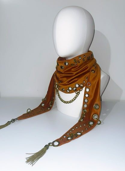 Hindi Sunset Velour Scarf