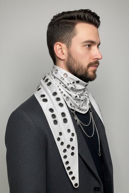 Mercury Frost Velour Scarf