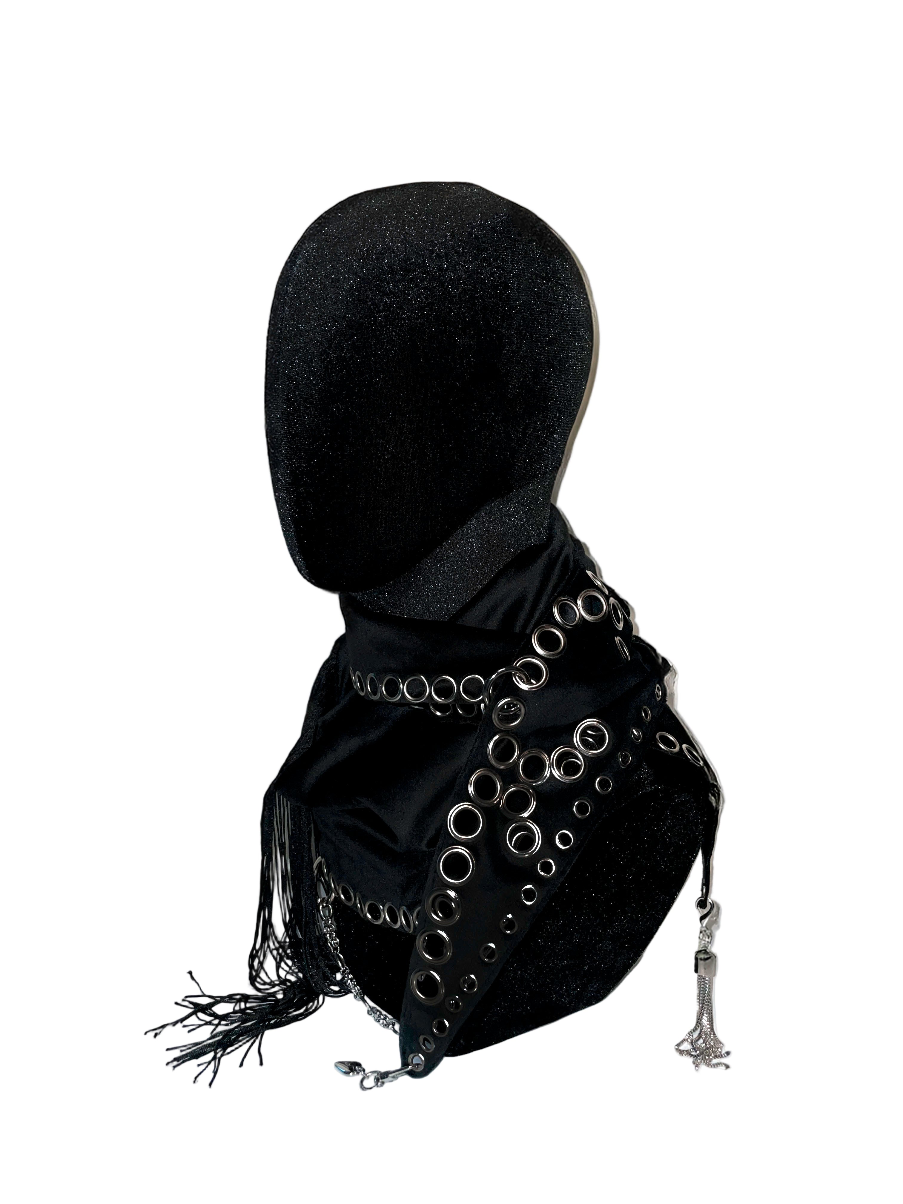 Hedi Venox Cotton Velvet Scarf