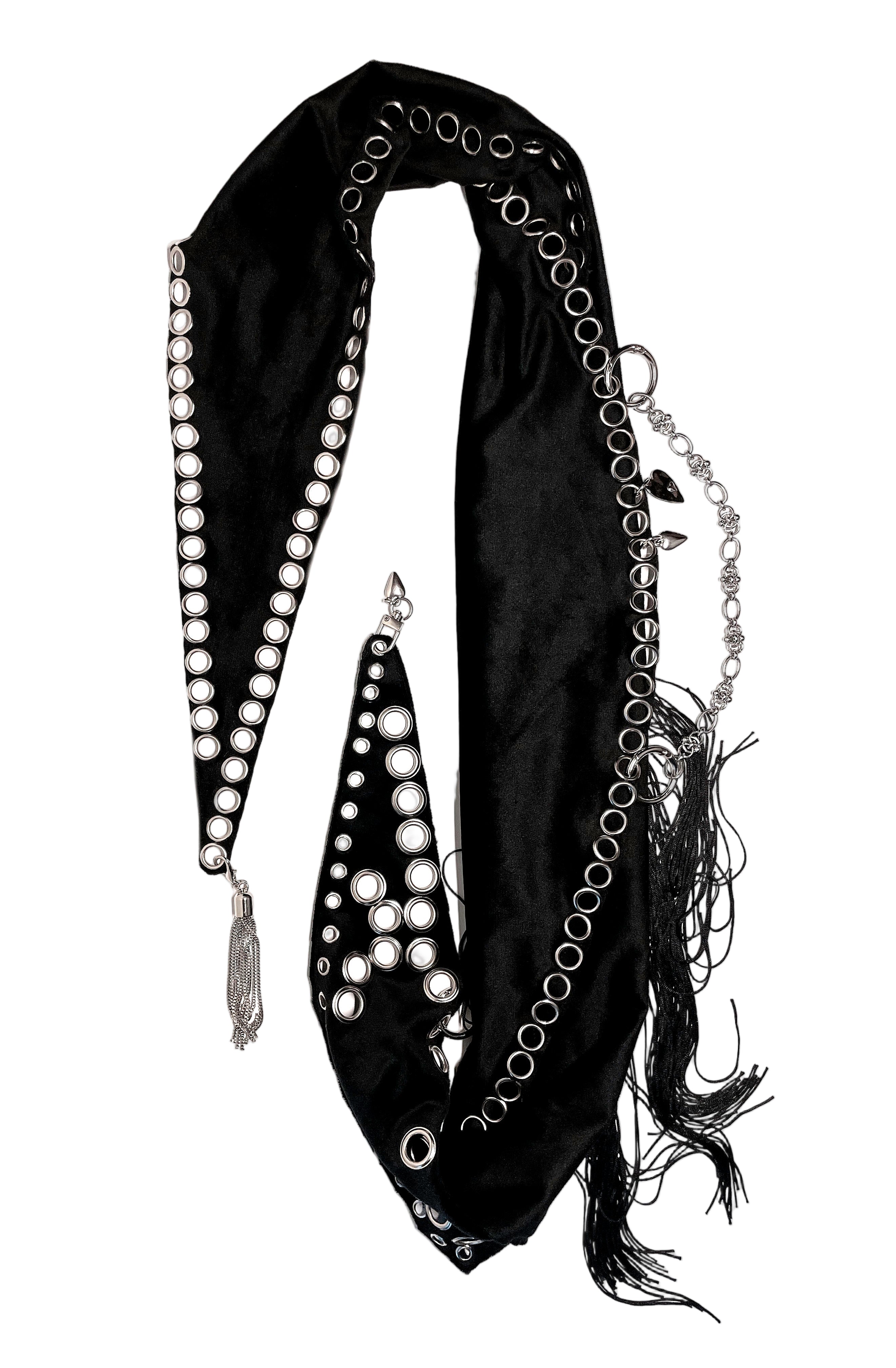 Hedi Venox Cotton Velvet Scarf