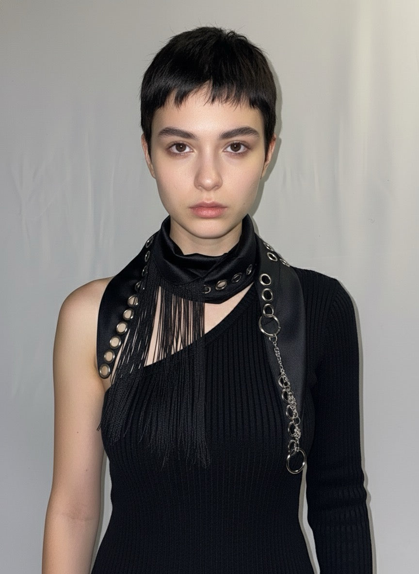 Venox Ink Velour Scarf